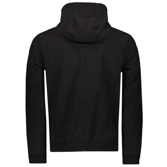 Die Lyle & Scott Softshell-Jacke ist mit ihrem elastischen Saum, den Ärmelbündchen, der verstellbaren Kapuze und den unauffälligen Taschen das ganze Jahr über ein Must-have. Die klassische Silhouette aus strapazierfähigem Softshell und mit unserem Golden  - Image 2