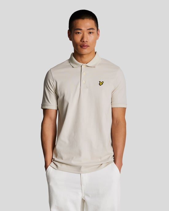 Lyle & Scott Herren-Poloshirt „Rally Tipped“ in Grau - Image 4