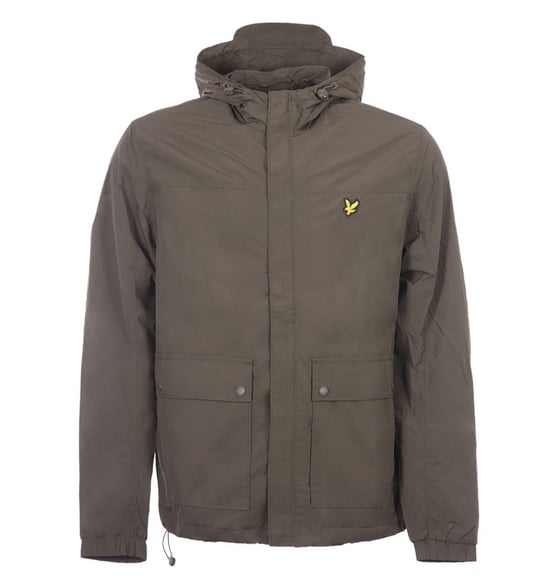 Veste capuche poche Lyle And Scott Pour Homme en Vert - Image 1