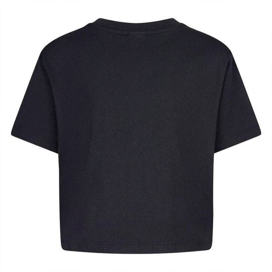 Nike - "Just Do It" T-Shirt für Mädchen, kurz geschnitten, Kastig (Schwarz) - Image 2