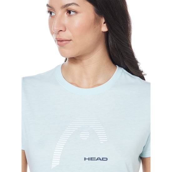 Head - "Club Lara" T-Shirt für Damen, Regulär, kurzärmlig (Himmelblau) - Image 3