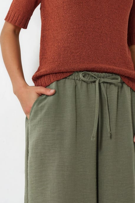 Damen Jogginghose aus strukturiertem Polyester - Image 5