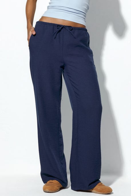 Damen gerade geschnittene Stoffhose - Image 1