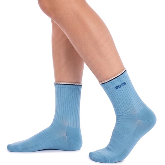 Packung mit 3 Paar Herren Baumwoll-Socken bis zur Mitte der Waden 50531597 - Image 2