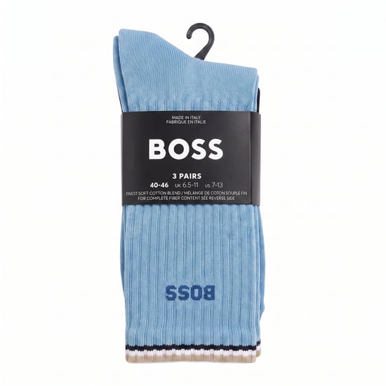 Packung mit 3 Paar Herren Baumwoll-Socken bis zur Mitte der Waden 50531597 - Image 6