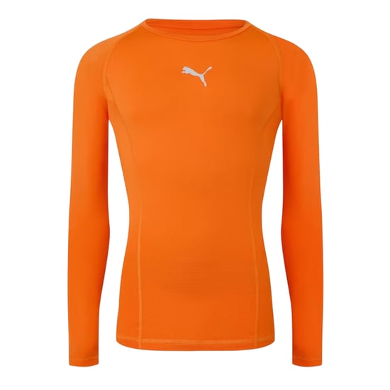 Puma - "Liga" T-Shirt für Herren, Langärmlig (Orange) - Image 1