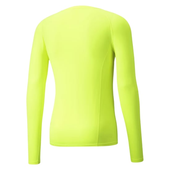 Puma - "Liga" T-Shirt für Herren, Langärmlig (Gelb) - Image 2