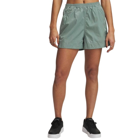 Under Armour - "Unstoppable Utility" Freizeitshorts für Damen (Grün) - Image 3