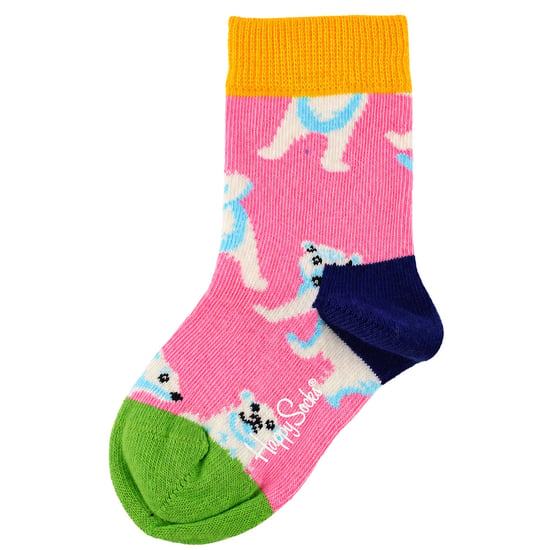 Happy Socks 2-Pack Buntgestreifte Pinguin & Eisbär - Image 2