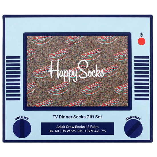 Happy Socks 2er-Pack Multicolor TV Dinner Geschenkset - Image 4