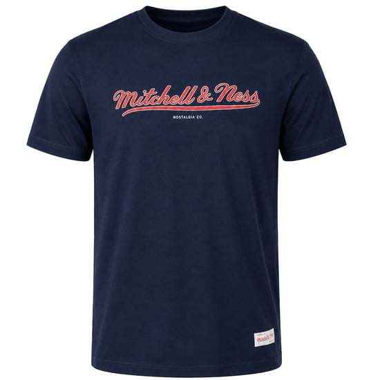 Mitchell & Ness Klassisches Herren T-Shirt in Marineblau - Image 1