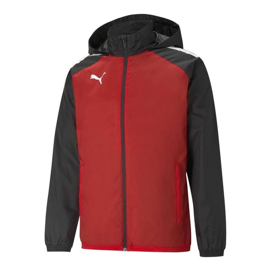 Puma - "TeamLIGA" Anorak für Herren (Rot/Schwarz) - Image 1