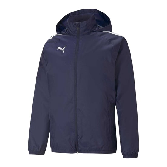 Puma - "TeamLIGA" Anorak für Herren (Kurzmantel/Schwarz) - Image 1