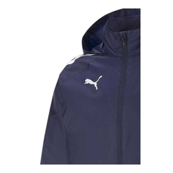 Puma - "TeamLIGA" Anorak für Herren (Kurzmantel/Schwarz) - Image 2