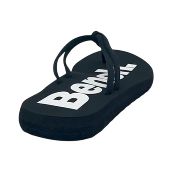 Bench - "Invisia" Logo Sandalen für Damen, Flach (Schwarz) - Image 2
