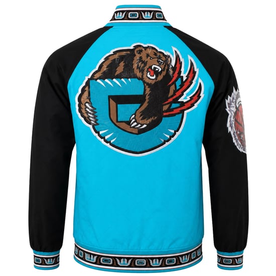 Mitchell & Ness NBA Vancouver Grizzlies 75th Warm-Up-Blau-Jacke - Image 3