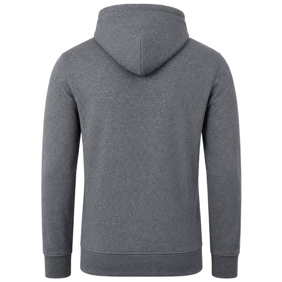 Mitchell & Ness Klassischer Fleece Herren Hoodie in Grau - Image 2