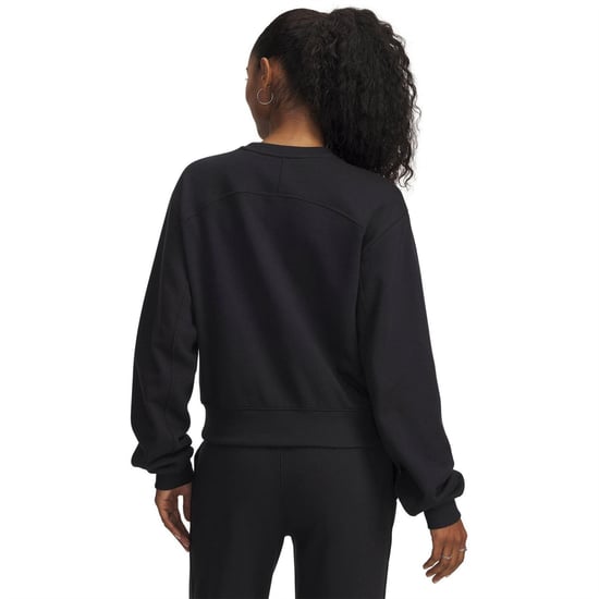 Under Armour - "Vida" Kurzes Sweatshirt für Damen, Fleece (Schwarz) - Image 2