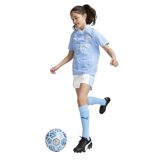 Puma - Heimtrikot für Kinder, Manchester City FC (Himmelblau) - Image 4