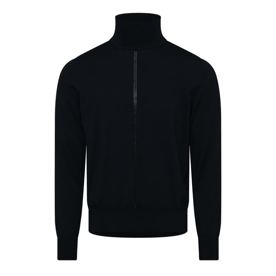 Boss - Pullover für Damen, Rollkragen, Regulär (Dunkelblau) - Image 1