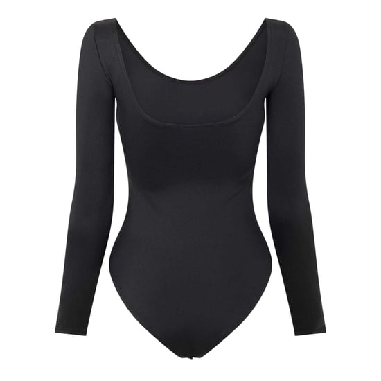 Balenciaga - Bodysuit für Damen, Jersey, Anliegend (Schwarz) - Image 2