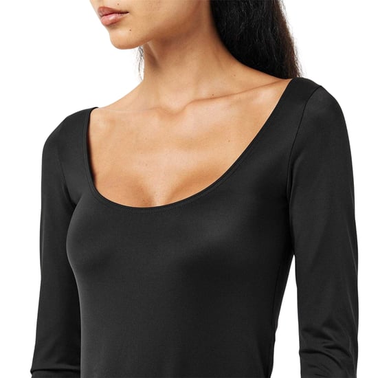 Balenciaga - Bodysuit für Damen, Jersey, Anliegend (Schwarz) - Image 3