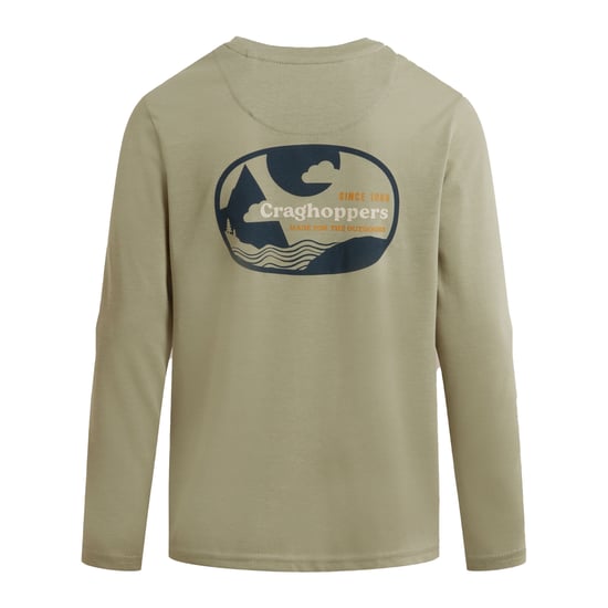 Craghoppers - "Cruz" T-Shirt für Kinder, Nosilife, Langärmlig (Lorbeer-Grün) - Image 2