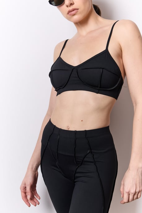 Onamaste Azamra Sport-BH - Schwarz - Image 2