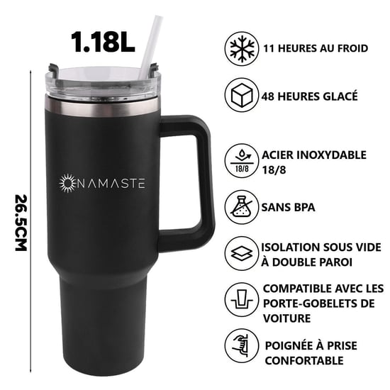Isolier-Thermosflasche Onamaste 1,2L - Image 2