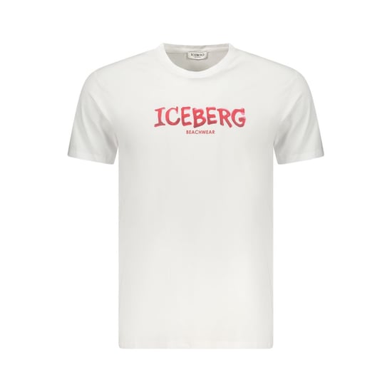 Iceberg Bianco Baumwolle Herren T-Shirt - Image 1