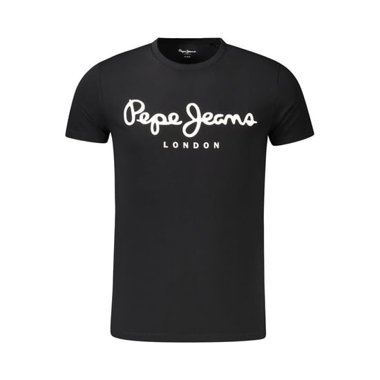 Pepe Jeans Schwarzes Baumwoll-Herren-T-Shirt - Image 1