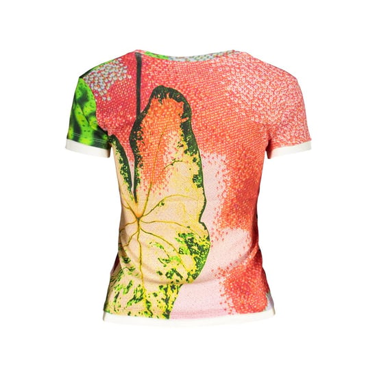 Desigual Rosso Baumwoll Damen T-Shirt - Image 3