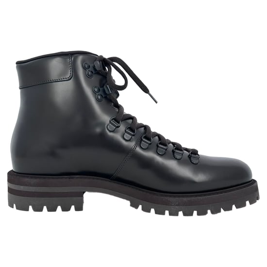 Common Projects Schnür-Wanderschuhe aus schwarzem Leder - Image 1