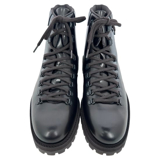 Common Projects Schnür-Wanderschuhe aus schwarzem Leder - Image 3