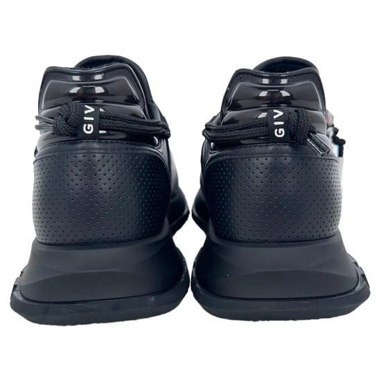Givenchy Spectre Perforierte Sneaker aus schwarzem Leder - Image 6