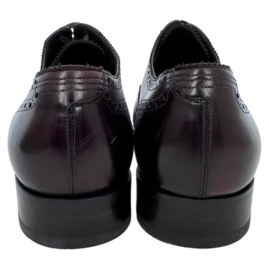 Tom Ford Wessex Schnür-Brogues aus burgunderrotem Leder - Image 6