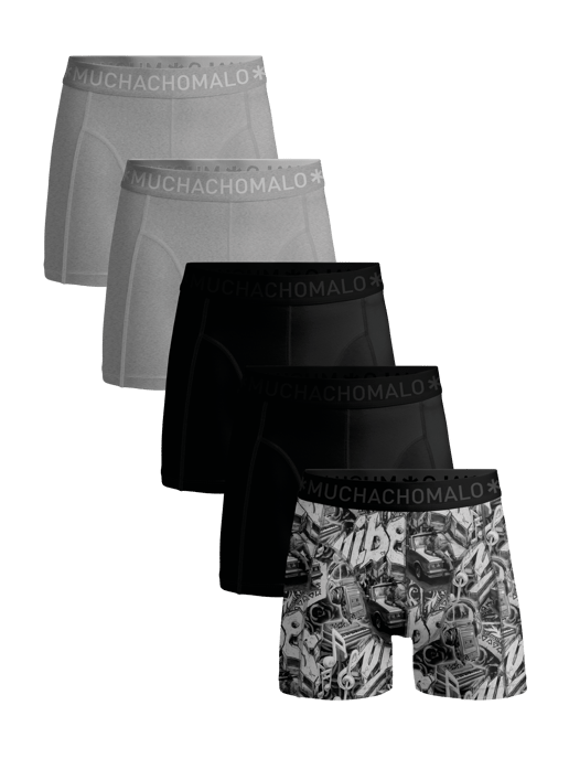 Muchachomalo Herren Boxershorts – 5er-Pack – Herren Unterhosen - Image 1