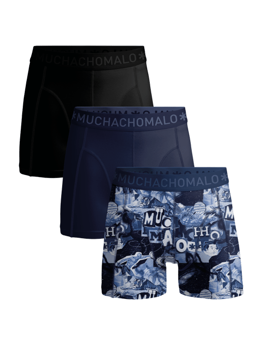 Muchachomalo Herren Boxershorts – 3er-Pack – Herren Unterhosen - Image 1