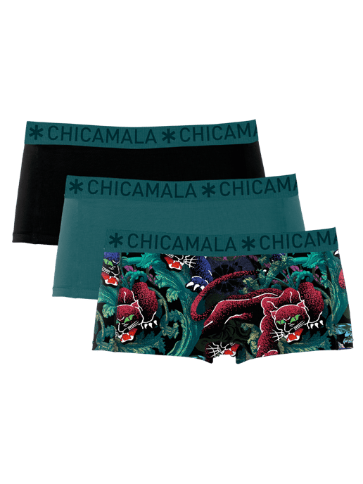 Chicamala Boxershorts – 3er-Pack – Damenunterwäsche - Image 1