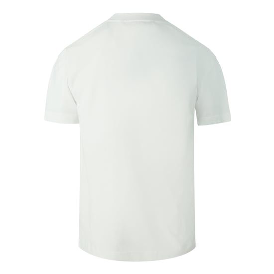 Palm Angels Miami Sprühfarbe Logo Weißes T-Shirt - Image 2