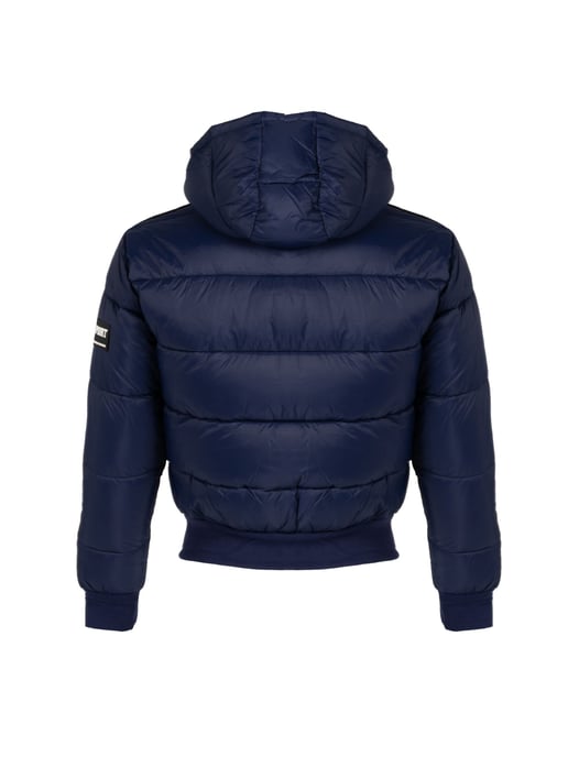 Plein Sport gepolsterte Jacke mit verschweißten Ärmeln in Marineblau - Image 5