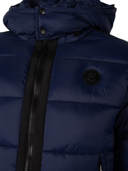 Plein Sport gepolsterte Jacke mit verschweißten Ärmeln in Marineblau - Image 6