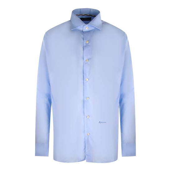 Aquascutum Langarm-Hemd in Hellblau - Image 1