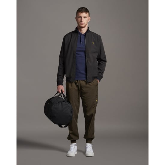 Lyle & Scott Langärmeliges Poloshirt in Navy - Image 2