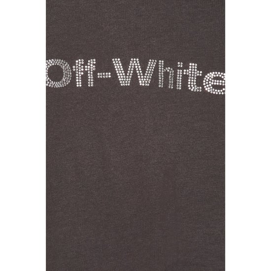 Off-white Bling Bounce 90s Fit Tee Dunkelgrau - Image 6