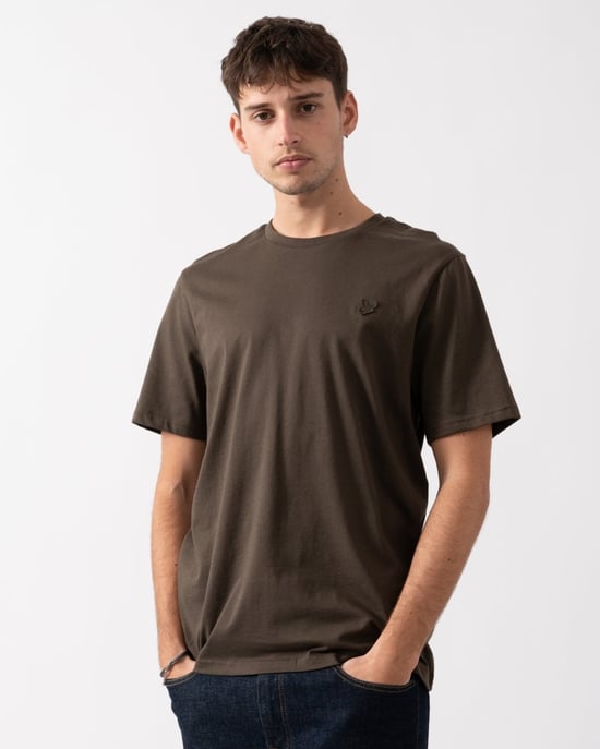 Lyle & Scott - T-shirt „tonal Eagle Form" In Grün - Image 1