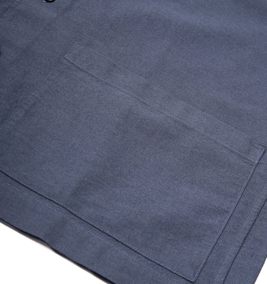 Fred Perry - Chemise Oxford à manches courtes bleu marine avec poche pour homme - Image 6
