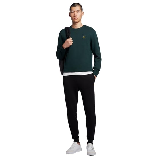 Lyle & Scott Pullover Sweatshirt mit Rundhalsausschnitt Grün - Image 4