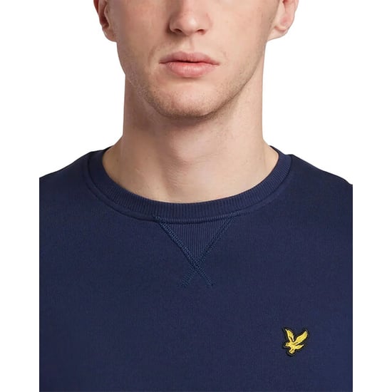 Das Sweatshirt mit Rundhalsausschnitt von Lyle & Scott ist in der Garderobe eines jeden Mannes unverzichtbar und aus gutem Grund ein Klassiker. Hergestellt aus 100 % Bio-Baumwolle und mit unserem stolzen Königsadler versehen, ist es ein vielseitiges Sweat - Image 5