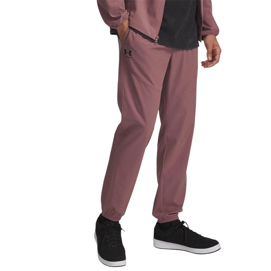 Under Armour - "Vibe" Jogginghosen für Herren (Weinrot) - Image 1